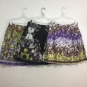 Y2K Eci New York Women's Skirt Size 10 Fairycore Whimsical Cottagecore Lot of 3